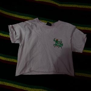 Obey crop top